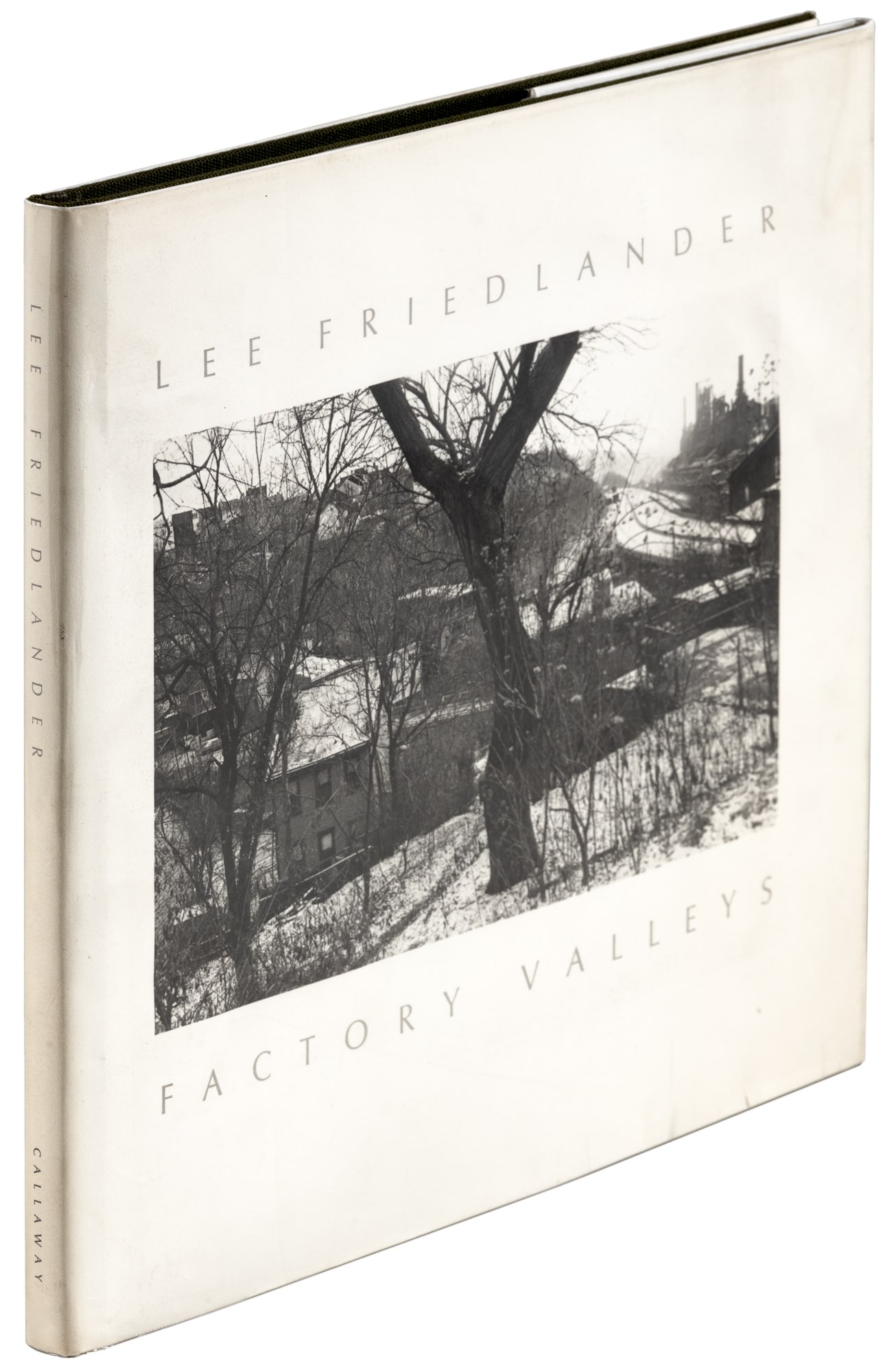 Factory Valleys, signed by Lee Friedlander: Heading: Author: Friedlander, Lee Title: Factory Valleys: Ohio & Pennsylvania Place Published: New York Publisher:Callaway Editions Date Published: 1982 Description: Plates through