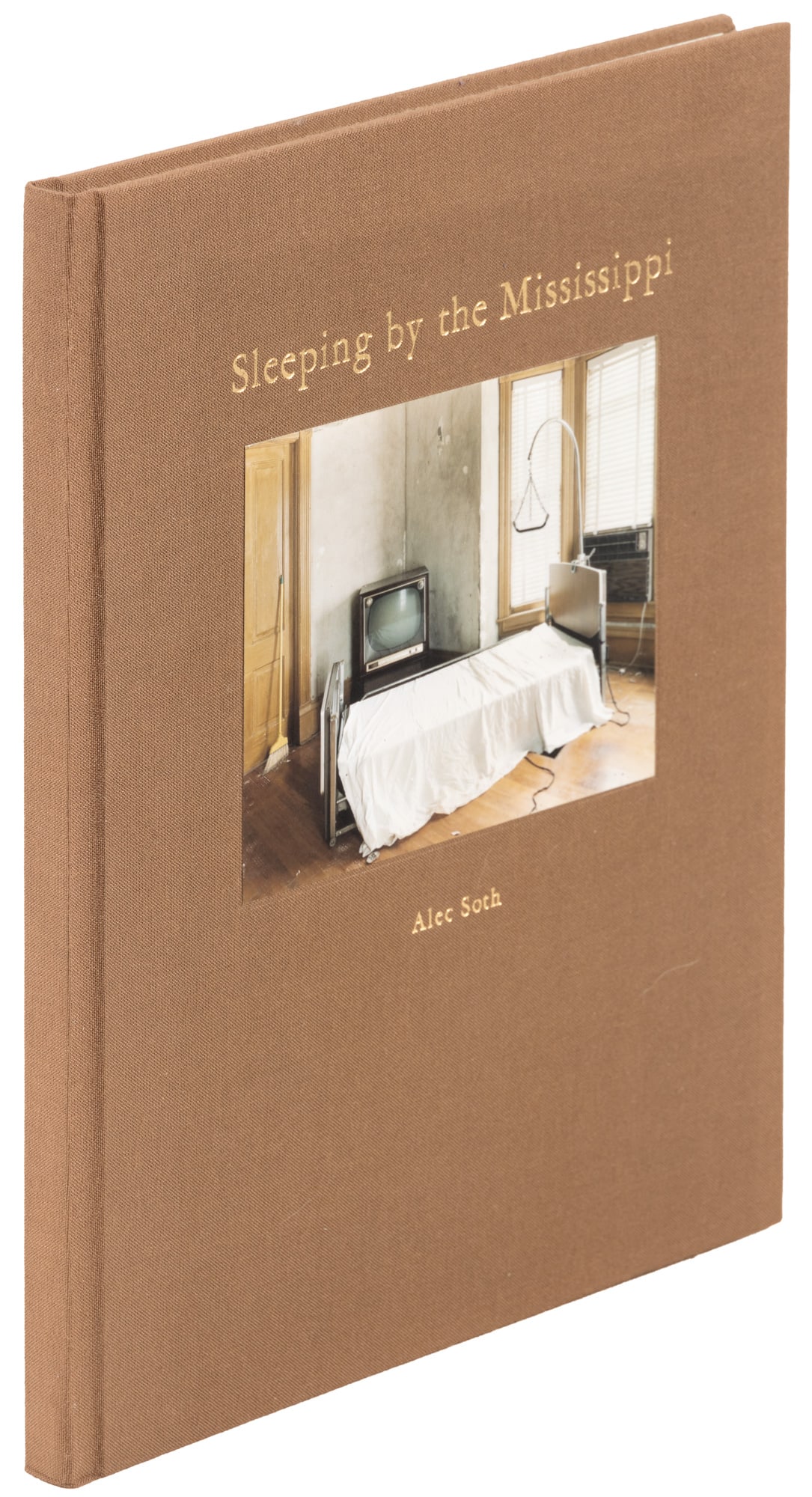 Signed by Alec Soth: Heading: Author: Soth, Alec Title: Sleeping by the Mississippi Place Published: Publisher:Privately printed Date Published: [2003] Description: Brown cloth lettered in gilt, photo