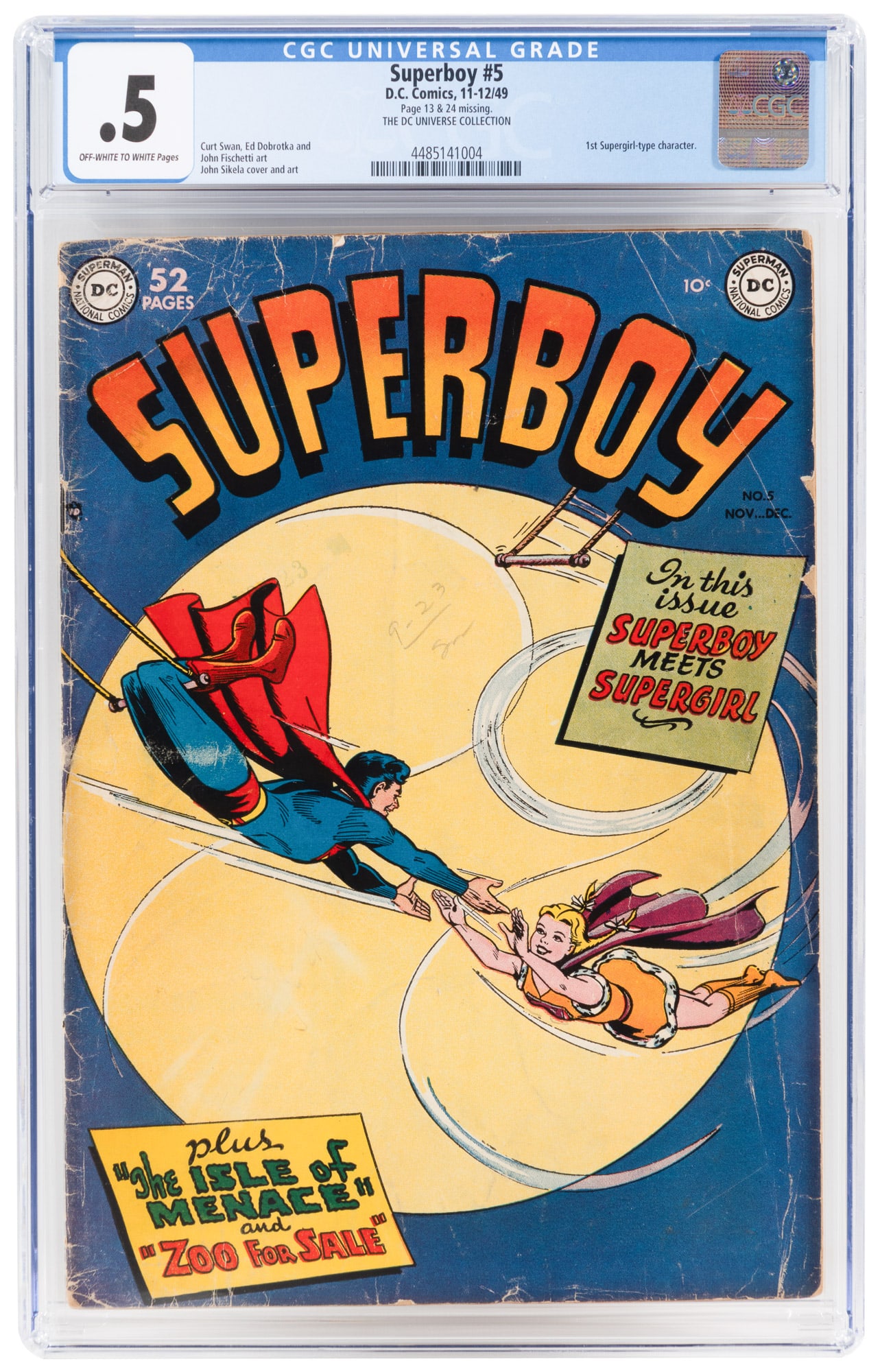 SUPERBOY #5 * 1st SUPERGIRL Tryout (1 of 2)