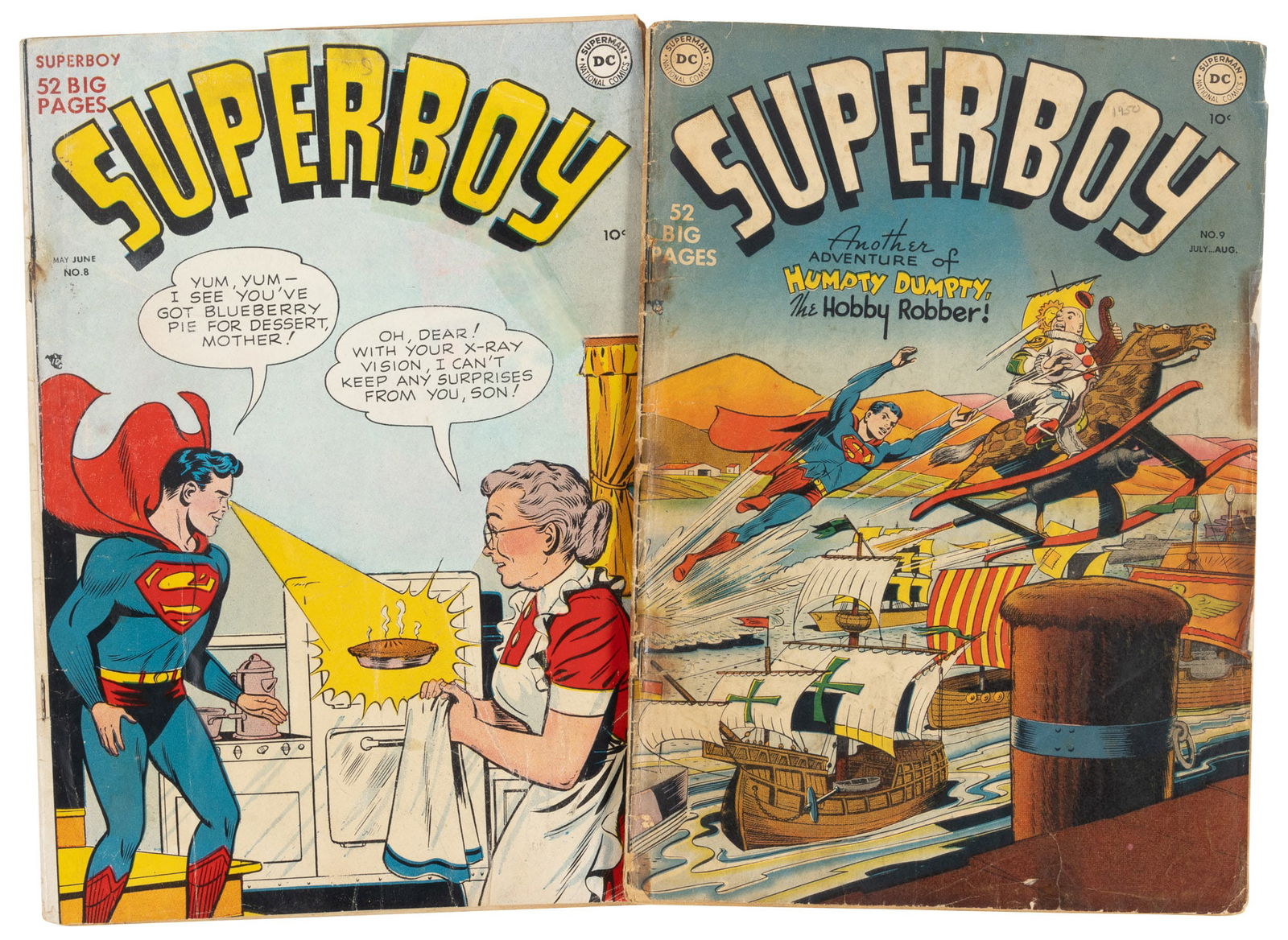 SUPERBOY #s 8, 9 * Lot of 2 Comics * 1st SUPERBABY (1 of 1)