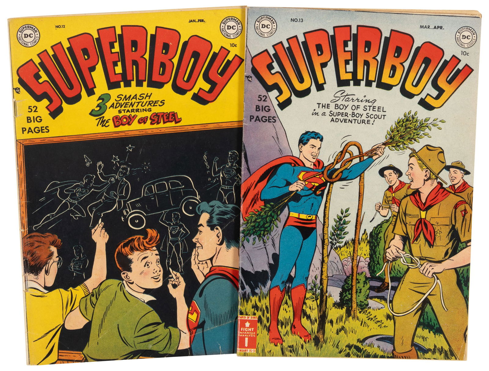 SUPERBOY #s 12, 13 * Lot of 2 Comics * 3.5-4.0 (1 of 1)