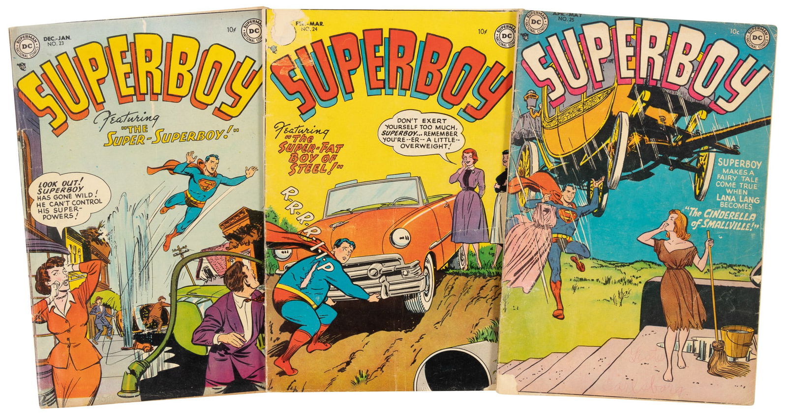 SUPERBOY #s 23-25 * Lot of 3 Comics (1 of 1)
