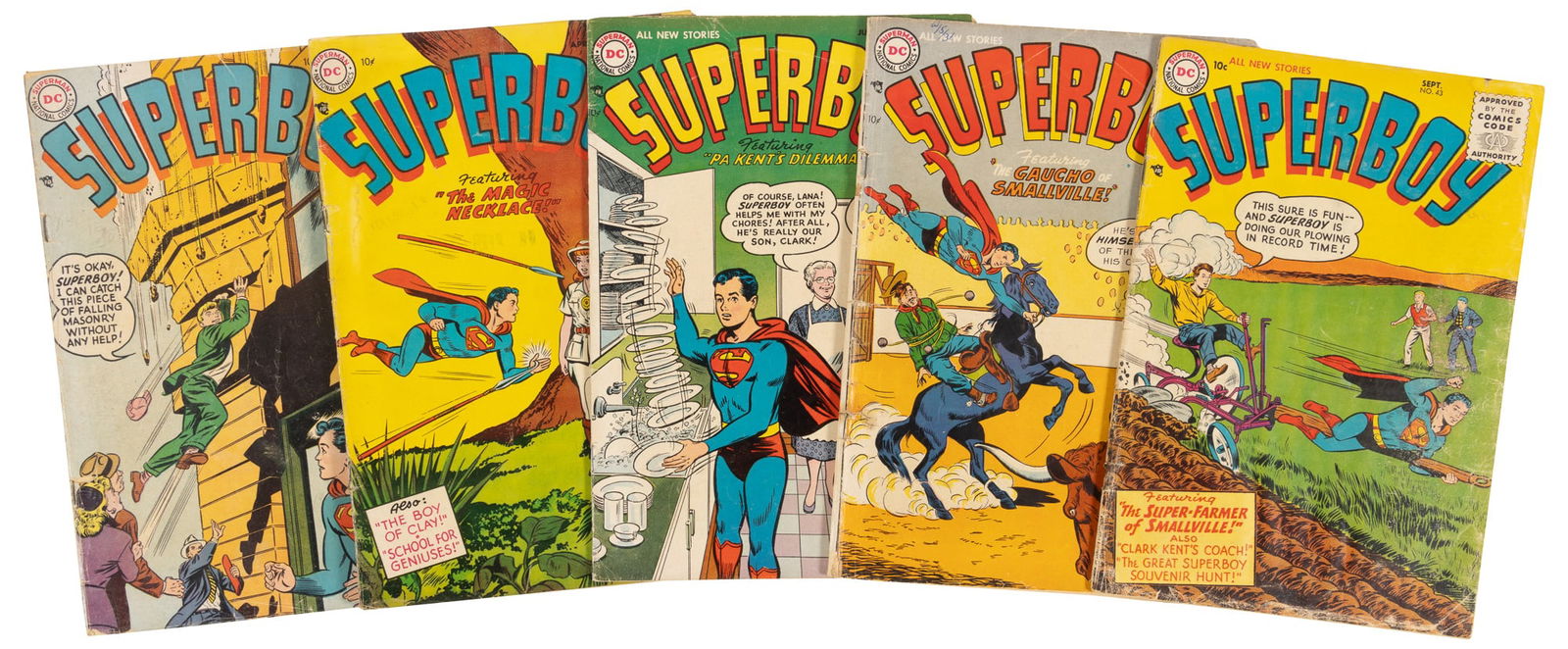 SUPERBOY #s 39-43 * Lot of 5 Comics (1 of 1)