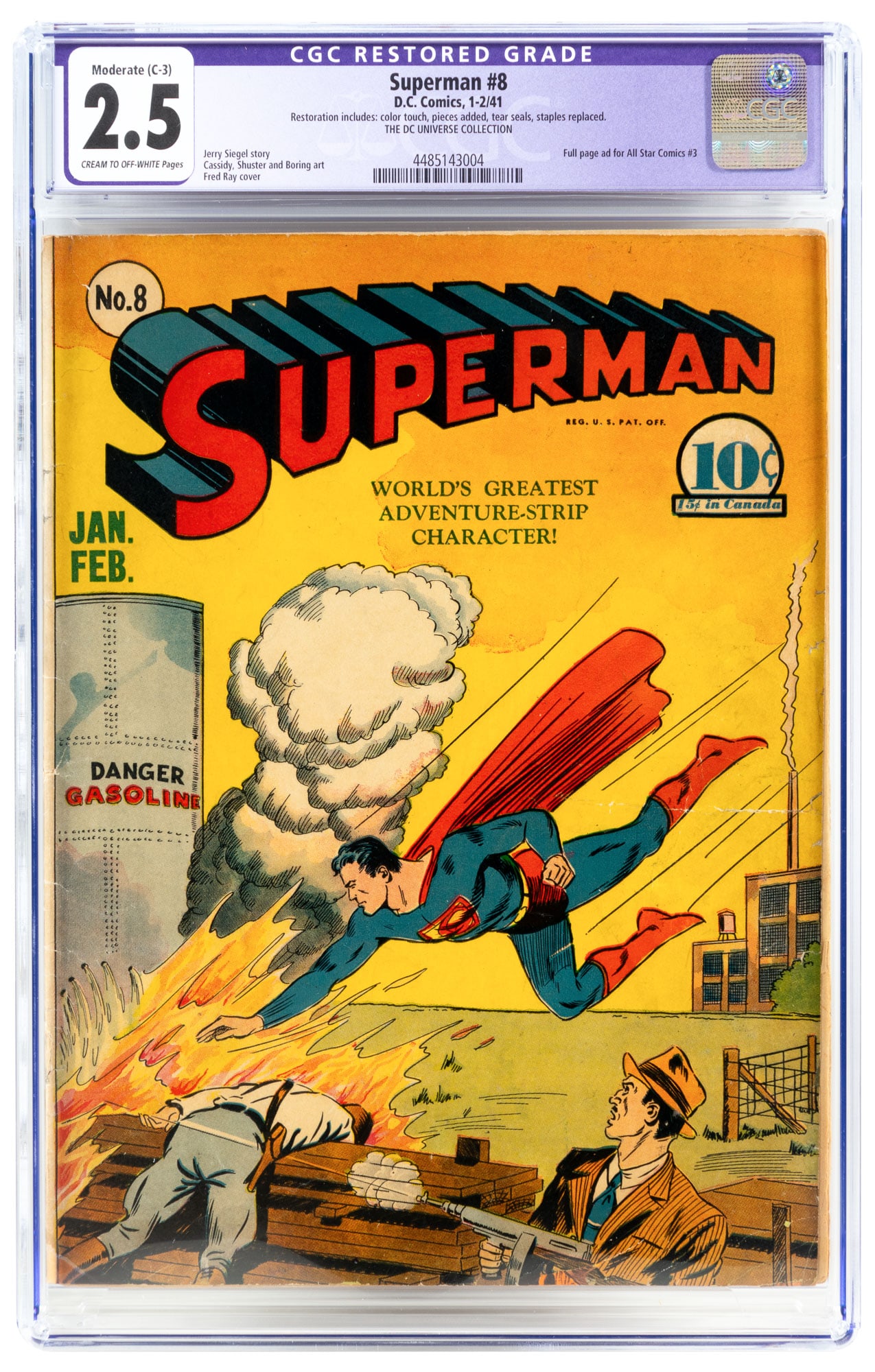 SUPERMAN #8 * Superman Slays Giant Zombies (1 of 2)