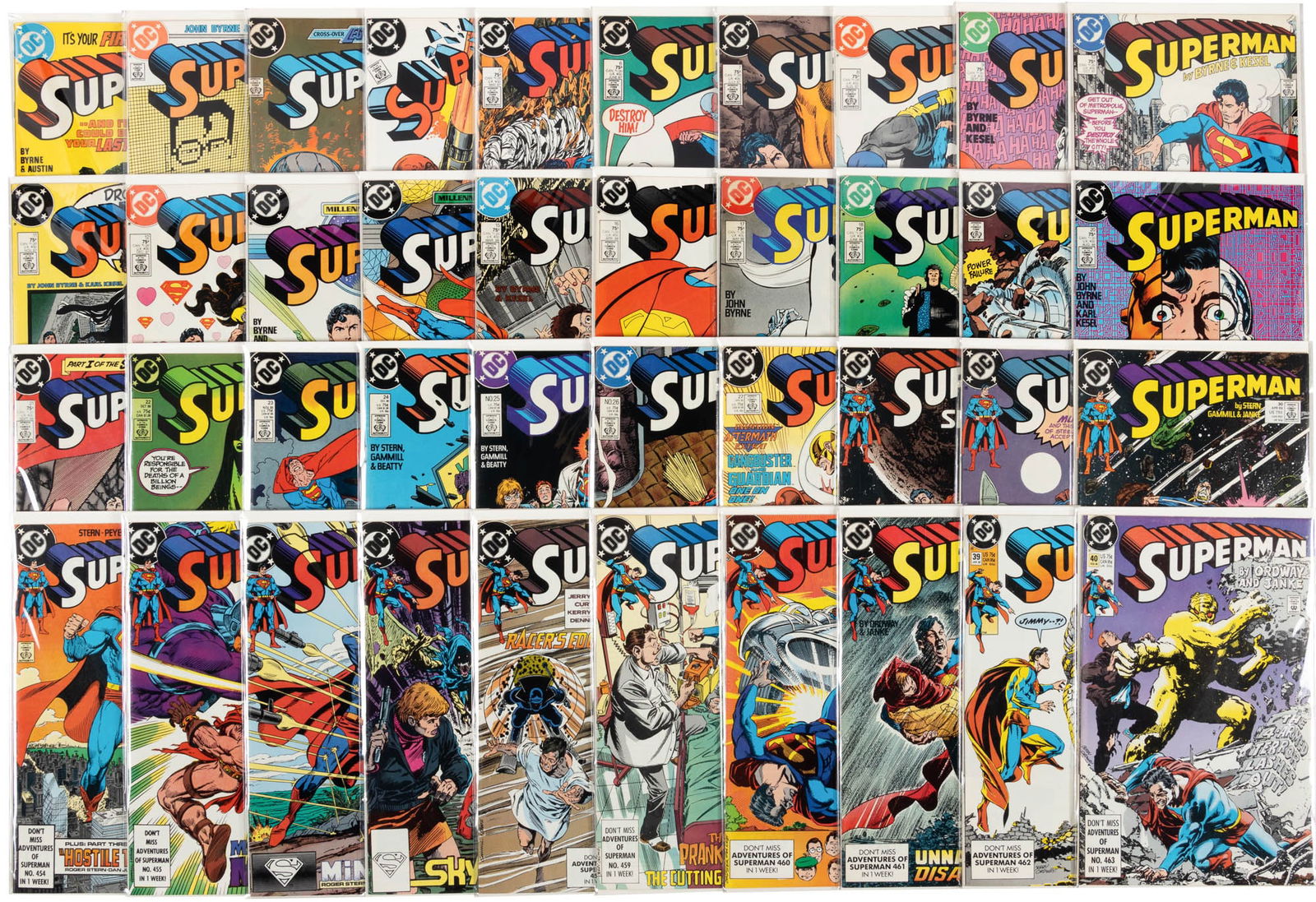 SUPERMAN Volume 2 Nos. 1-226 * Lot of 238 Comics (1 of 6)