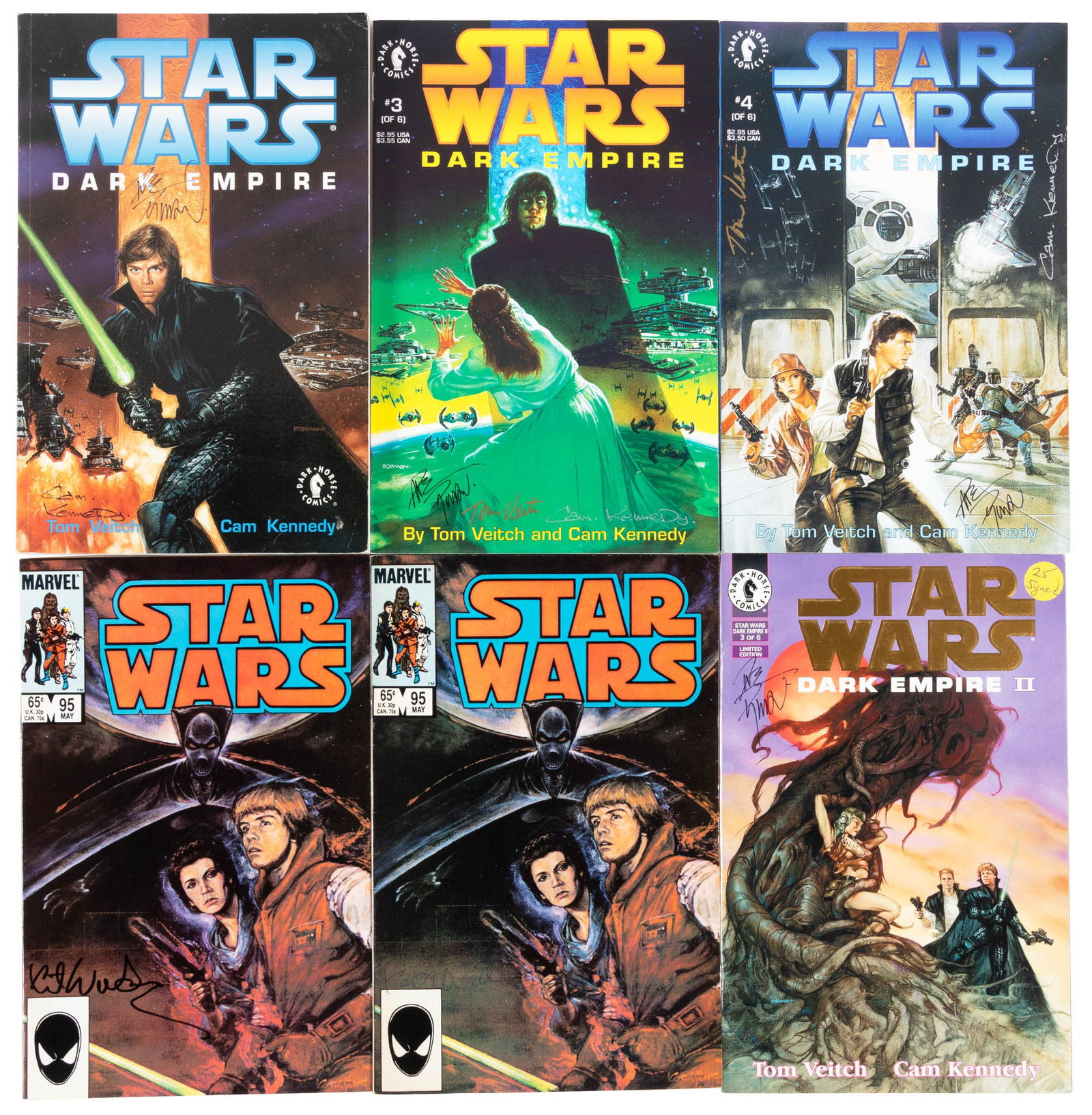 Signed by Dorman, McQuarrie, Kennedy and others (1 of 7)