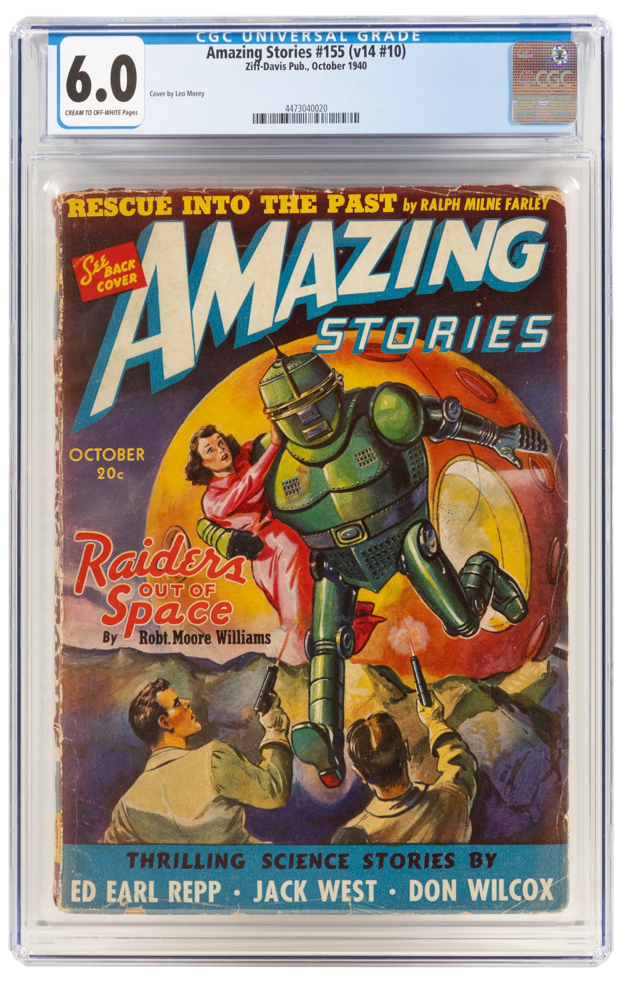 AMAZING STORIES #155 * CGC 6.0 (1 of 2)