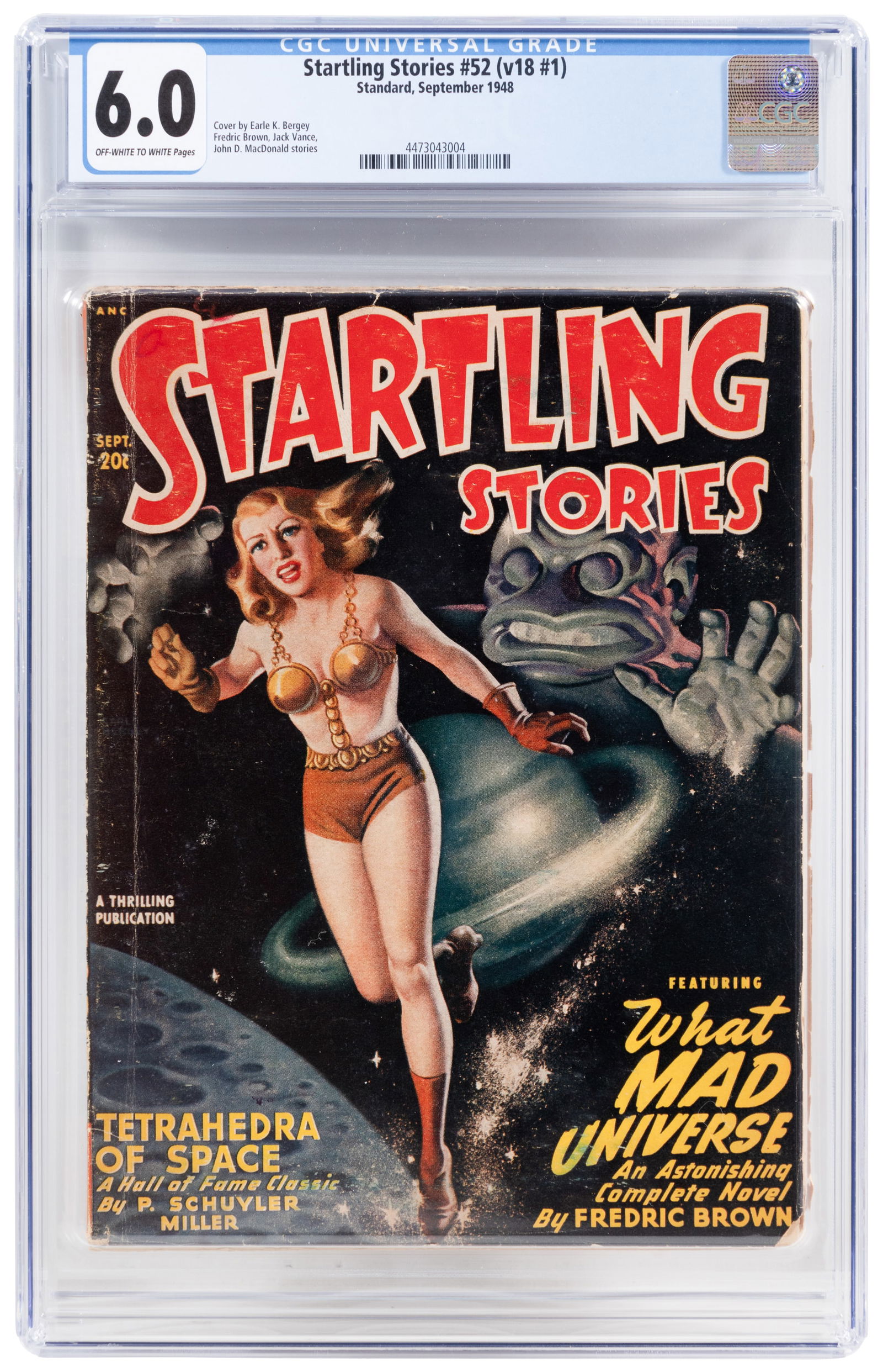 STARTLING STORIES #52 * CGC 6.0 (1 of 2)