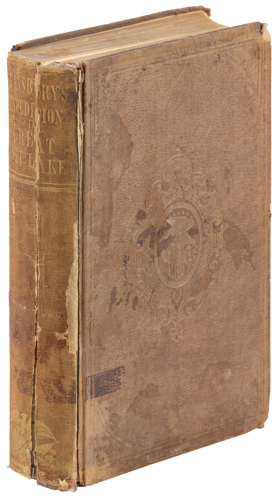 Stansbury Salt Lake survey, plates, 1852: Heading: Author: Stansbury, Howard Title: Exploration and Survey of the Valley of the Great Salt Lake of Utah, Including a Reconnoissance of a New Route Through the Rocky Mountains Place Published: Ph