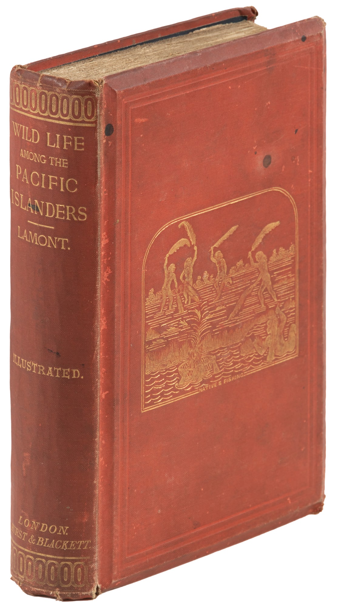 E.H. Lamont, castaway on Tongareva: Heading: Author: Lamont, E.H. Title: Wild Life Among the Pacific Islanders Place Published: London Publisher:Hurst and Blackett Date Published: 1867 Description: Illustrated with 7