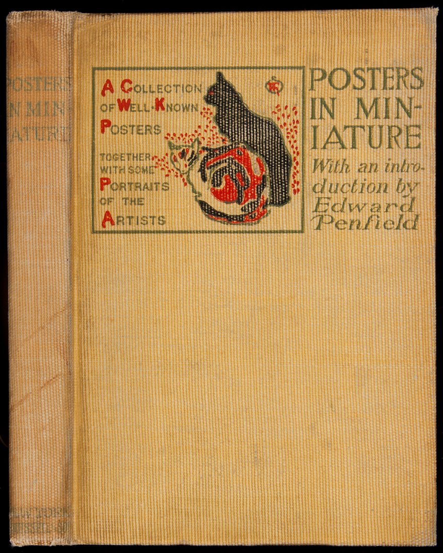 Posters In Miniature 1896 by Robert Russell: Title: Posters In Miniature Author: Russell, Robert Howard Description: Illustrated with black and white reproductions of posters. Introduction and title page by Edward Penfield with forward by Perciv