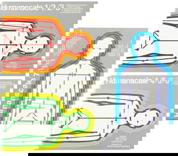 Complete set Humanscale portfolios, 1-9: Heading: (Dreyfuss, Henry) Author: Diffrient, Neils, Alvin R. Tilley, Joan C. Bardagjy, and Henry Dreyfuss Associates Title: Humanscale 1/2/3; 4/5/6; 7/8/9 Place Published: Cambridge Publisher:The MIT