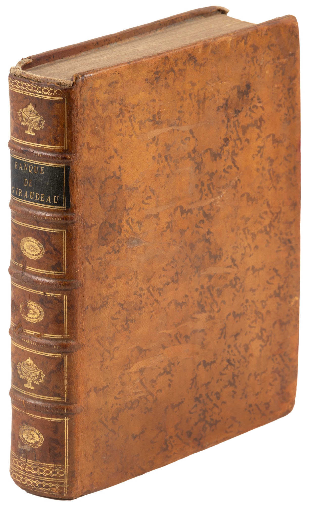 Giraudeau on European bakning, later ed.: Heading: Author: Giraudeau, Pierre Title: La Banque Rendueu Facile aux Principales Nations de l'Europe Place Published: Lyon Publisher:De l'Imprimerie de Leroy Date Published: An VII [i.e. 1