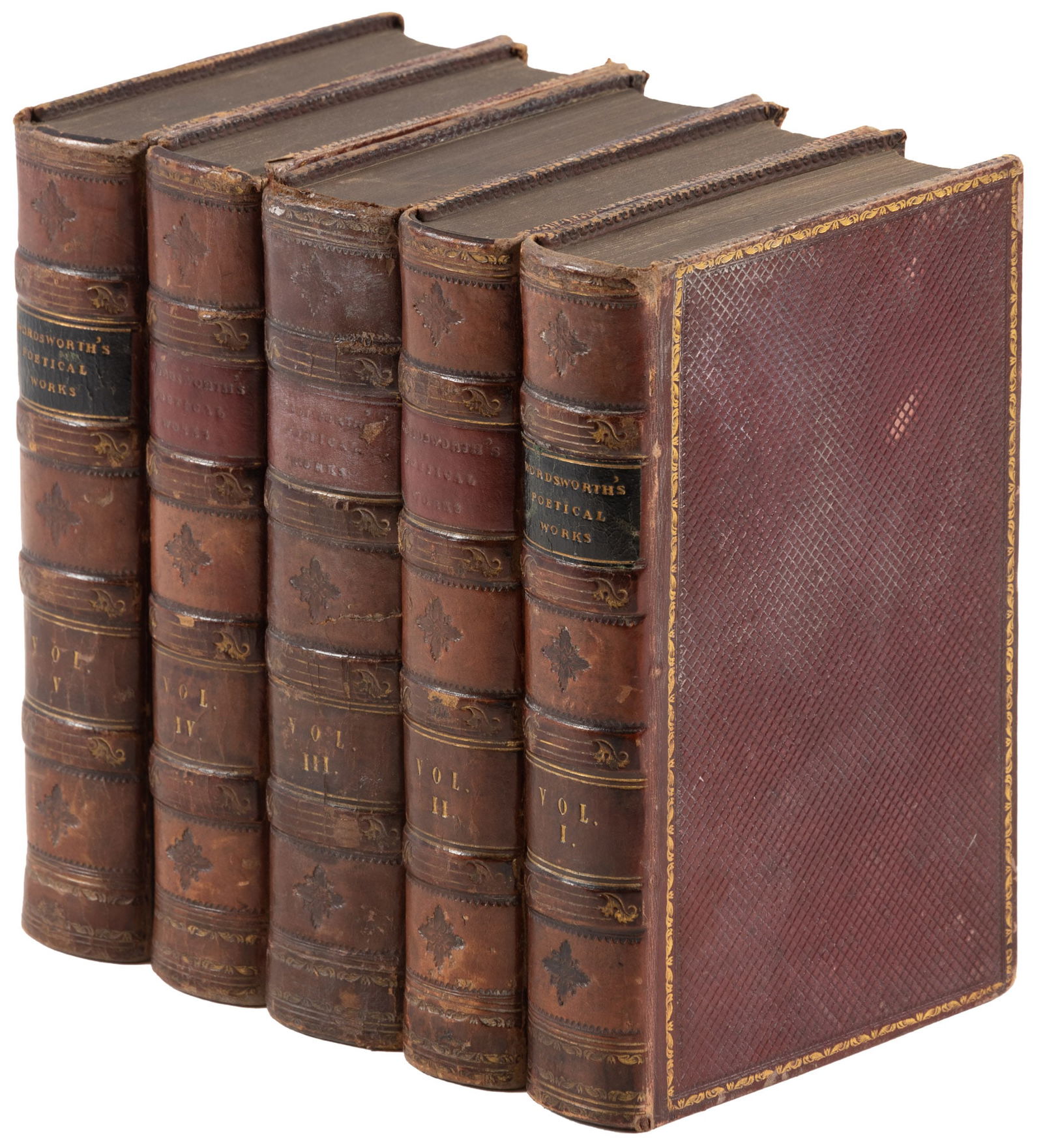 Five volumes of Wordsworth, 1827 (1 of 1)