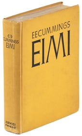 Signed by E.E. Cummings