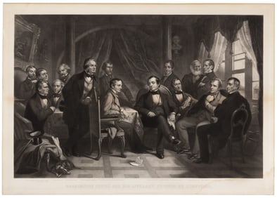 Washington Irving and his Literary Friends at Sunnyside