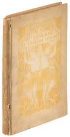 Keeler's Elfin Songs with letter laid in