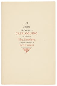 Humorous cataloging glossary