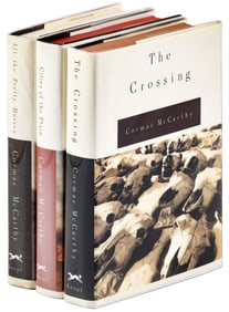 McCarthy's Border Trilogy, 1st editions in djs