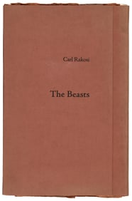 Carl Rakosi The Beasts 1/100