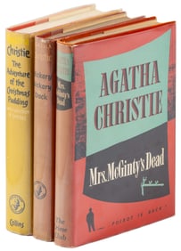 Three Agatha Christie 1st Editions