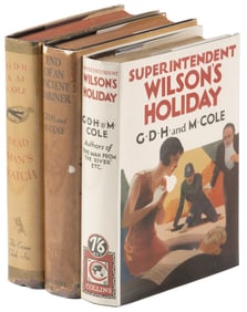 3 detective novels by GDH & M Cole