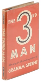 First U.S. edition of Graham Greene's 3rd Man