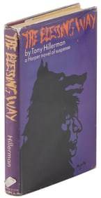 Tony Hillerman's first book, inscribed & signed