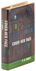 P.D. James Cover Her Face 1st US
