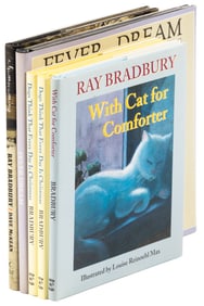 5 children's books signed inscribed by Bradbury