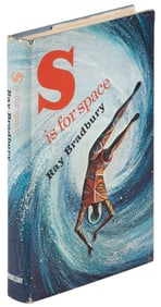Bradbury's S is for Space 1st edition, signed
