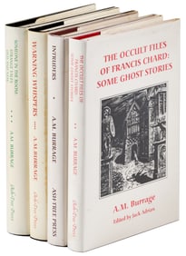 4 ghost story collections by A.M. Burrage