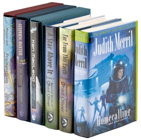 6 sci-fi collections from NESFA Press - 3 signed