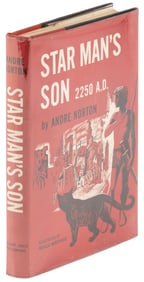Andre Norton's 1st sci-fi novel signed