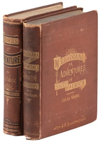 Two volumes by Jules Verne