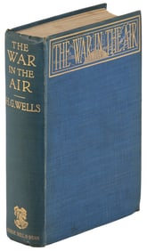 Wells' War in the Air in first state binding