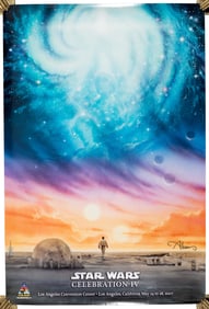 John Alvin Star Wars poster signed