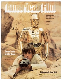 American Film, 1977, signed by Anthony Daniels