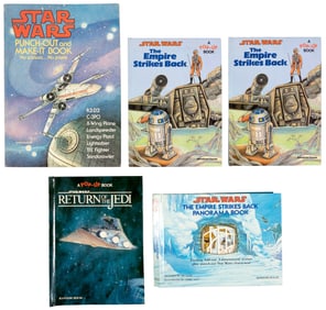 Five Star Wars pop-up books