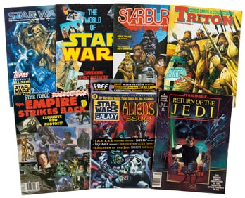 Star Wars books, comics and ephemera 1977-2018