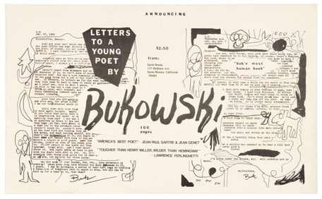 Bukowski's Letters to a Young Poet