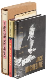 3 signed volumes from the library of Lawrence Ferlinghetti