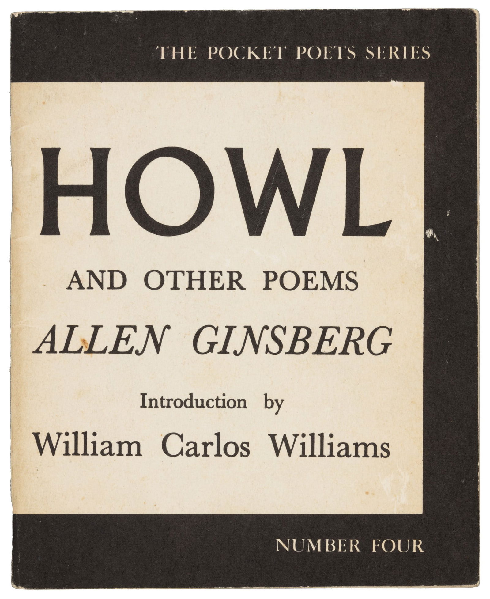 Howl signed by Allen Ginsberg: Heading: Author: Ginsberg, Allen Title: Howl and Other Poems Place Published: San Francisco Publisher:City Lights Books Date Published: [1966] Description: (12mo) original black an