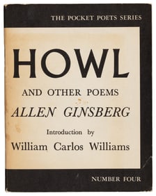 Ginsberg's Howl 3rd printing signed