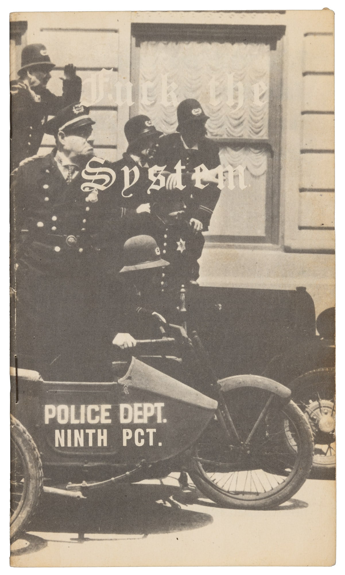 Abbie Hoffman's F**k the System: Heading: Author: [Hoffman, Abbie] Title: Fuck the System Place Published: [New York] Publisher:[Self-published] Date Published: [1967] Description: 30, [2] pp. including photo-pict