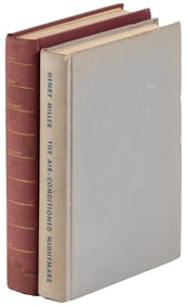 Two works signed by Henry Miller