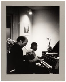 George Cables and Dave Liebman by Jerry Stoll