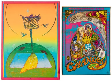 2 psychedelic posters