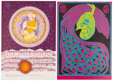 2 Victor Moscoso Avalon posters