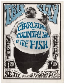 Trip City - Rare Stanley Mouse flyer 1966